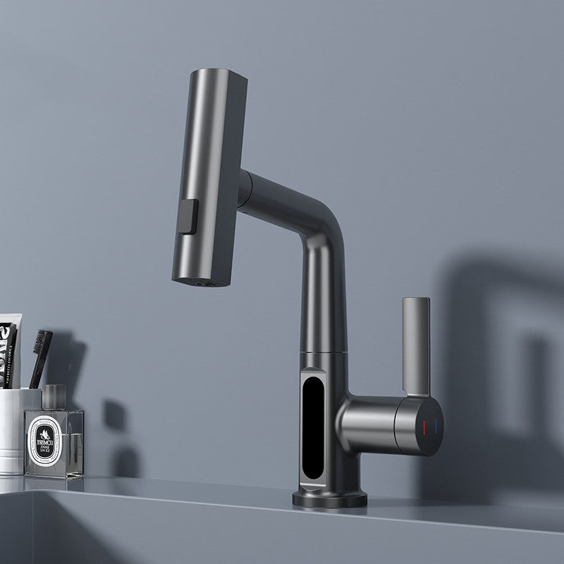SimpleWash+™ | Intelligent Digital Display Faucet Pull-out Basin Faucet Temperature Digital Display Rotation